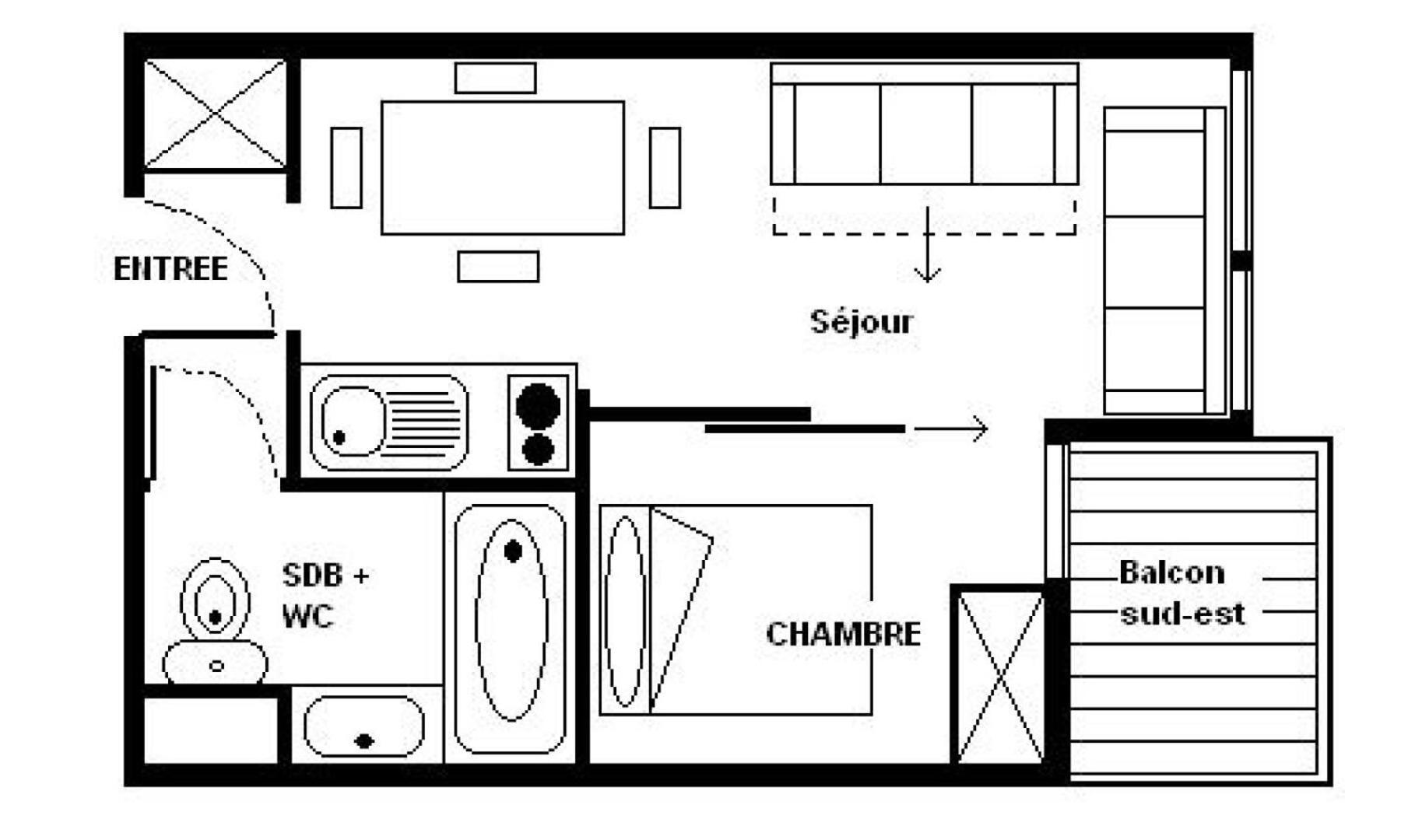 Residence Median - Appartement Confortable - Proche Des Pistes - Balcon Mae-2554 圣马丁德贝尔维尔 外观 照片